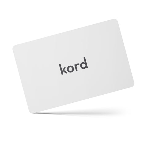 Carte-cadeau Kord