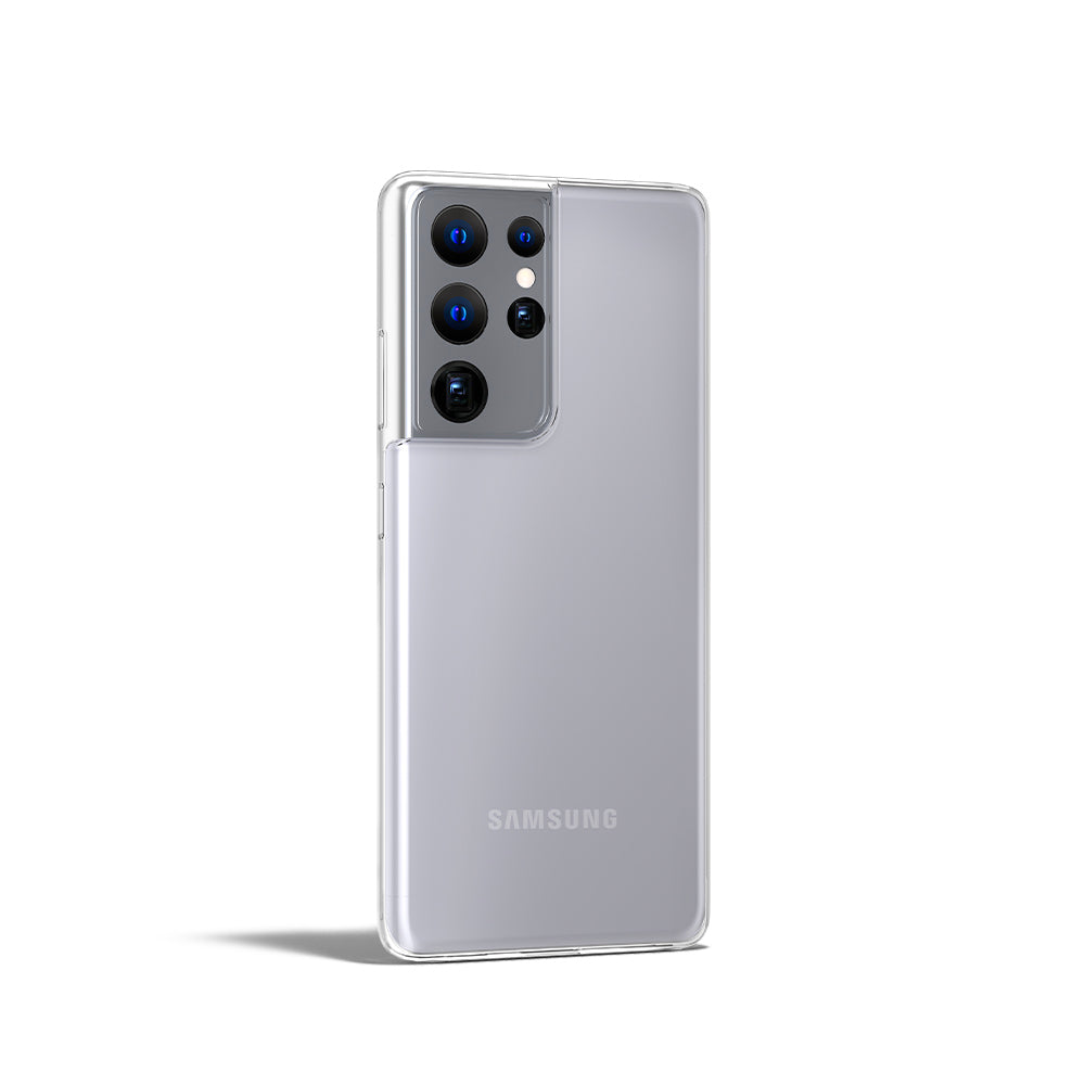 Coque Samsung Galaxy S21 Plus Transparente, Dos Cristal Rigide
