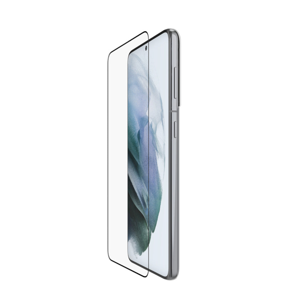 3D Tempered Glass Samsung Galaxy S21 Ultra 5G - Vitre de protection d'écran  intégrale verre trempé avec bords noirs